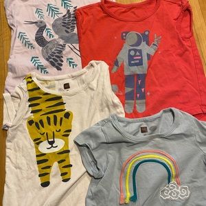 Tea Collection 2T t-shirt bundle